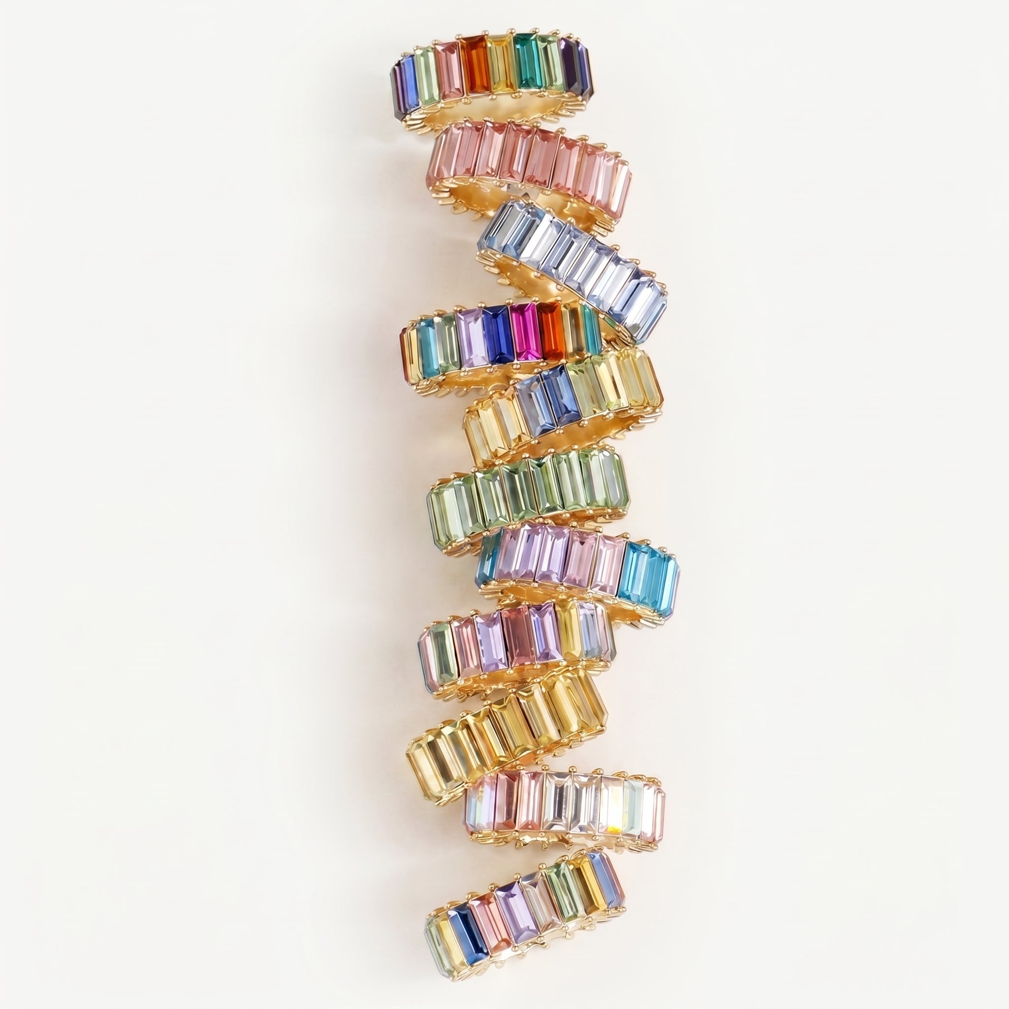 amethyst & sable soleil prism rings collection
