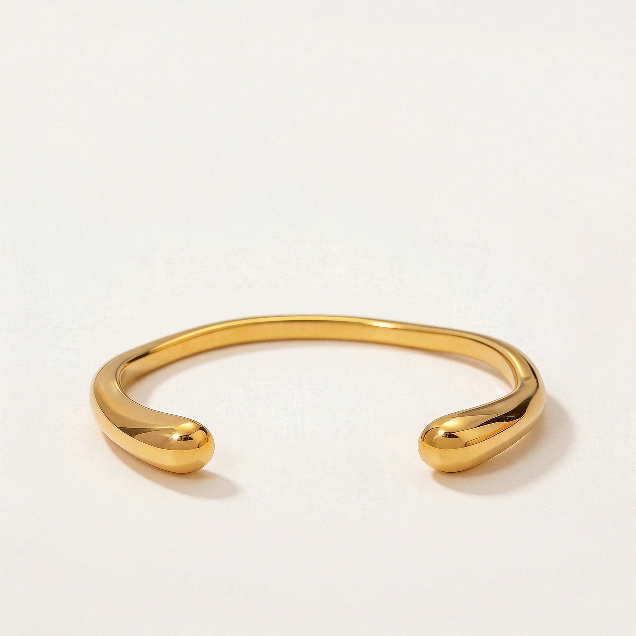 amethyst & sable axis arc cuff in 18K gold