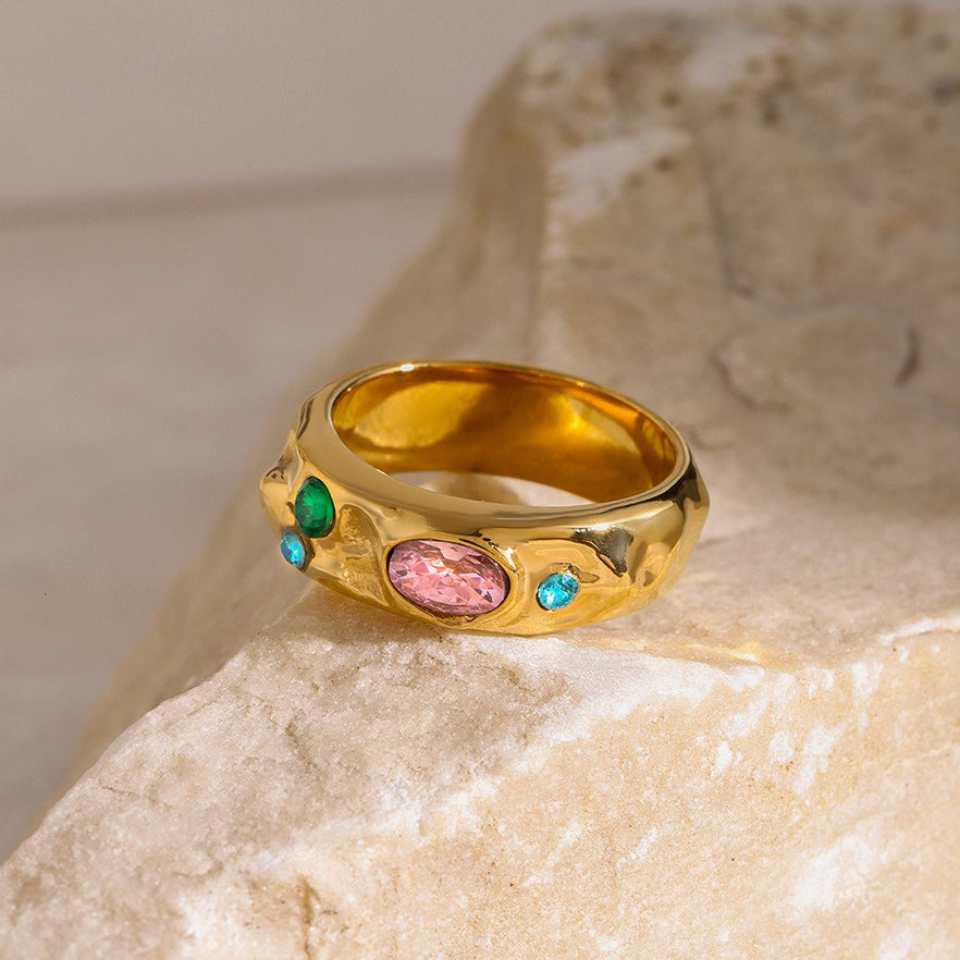 Soleil Mosaic Ring