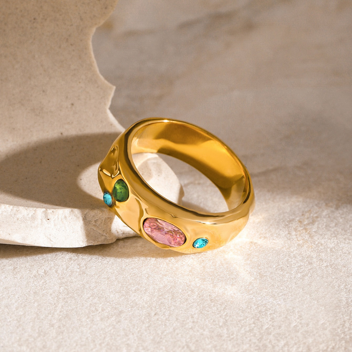 Soleil Mosaic Ring