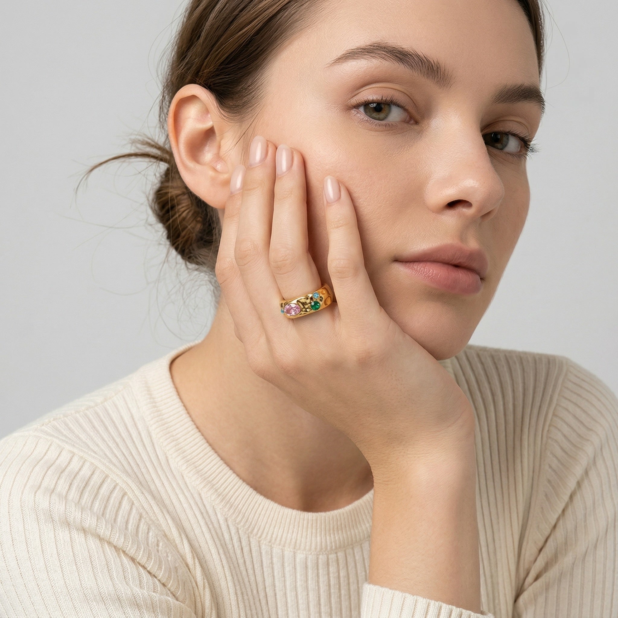 Soleil Mosaic Ring