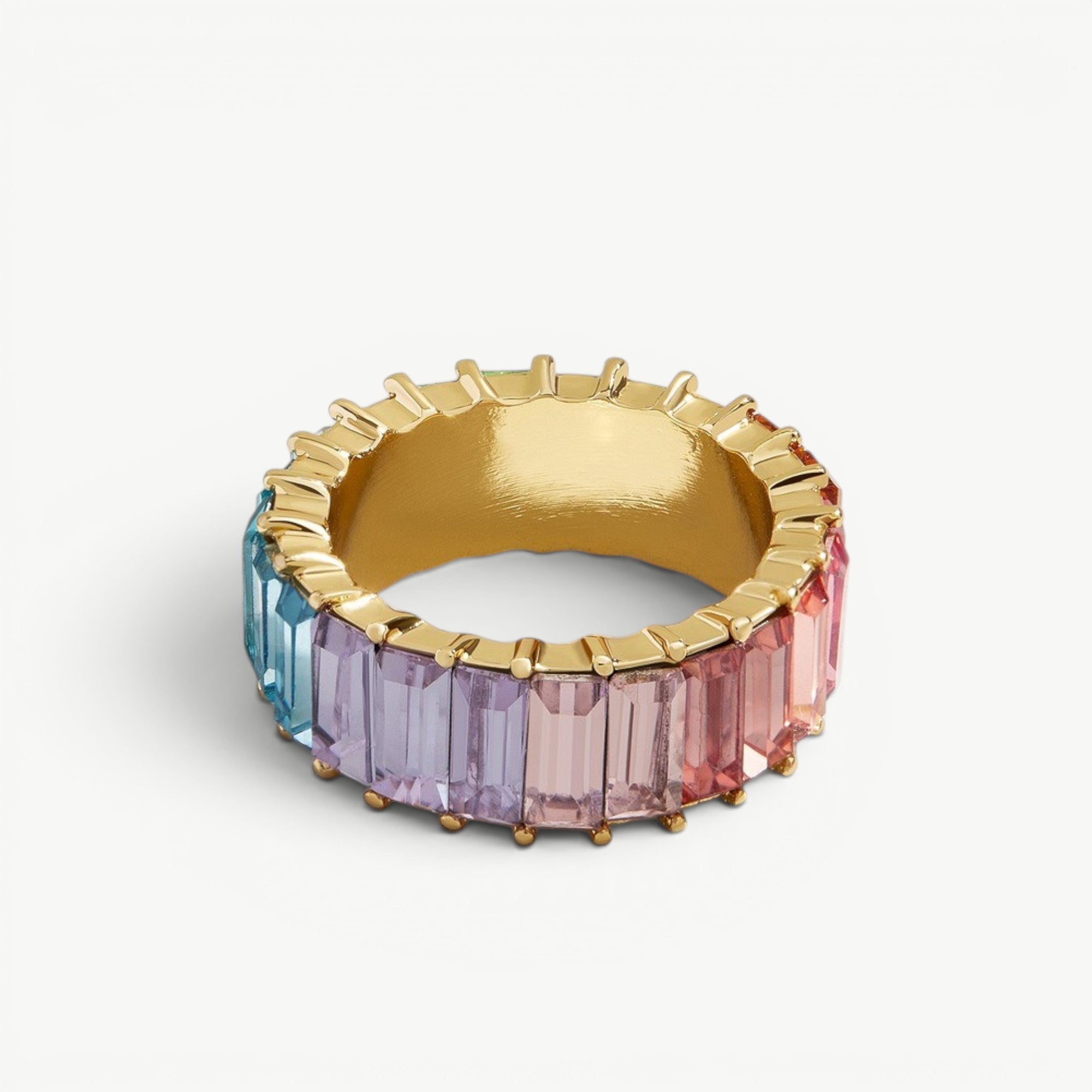 amethyst & sable soleil prism ring in horizon