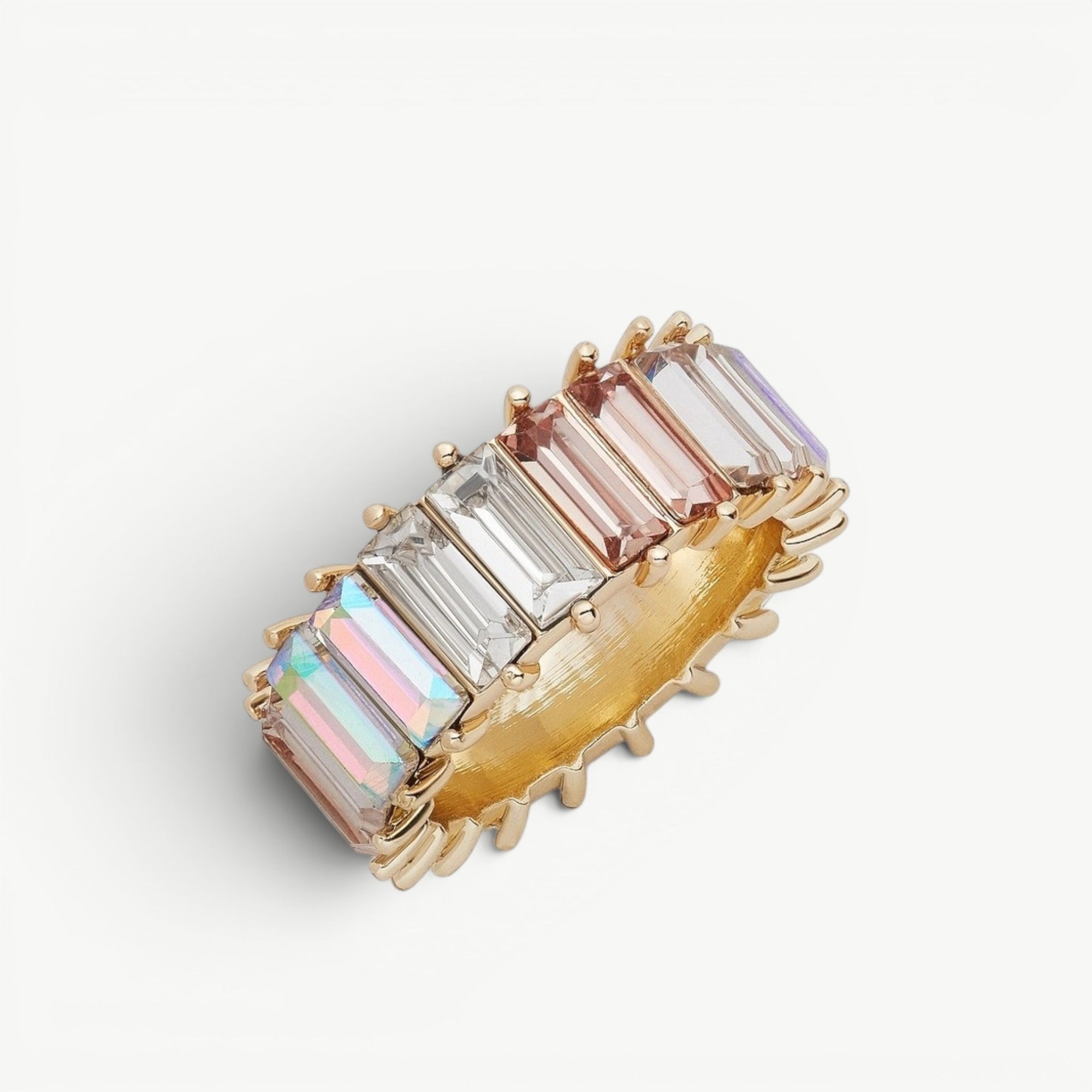 amethyst & sable soleil prism ring 